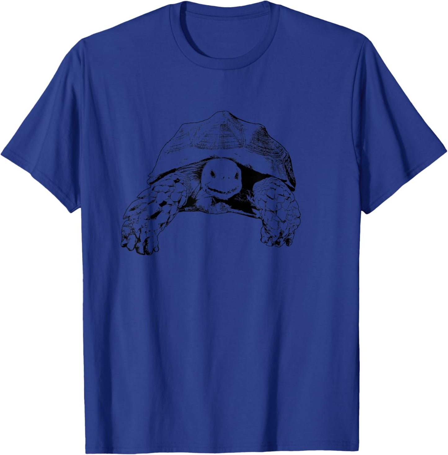 Sulcata Tortoise African Spurred Tortoise Turtle T-Shirt - T-Shirt | Royal