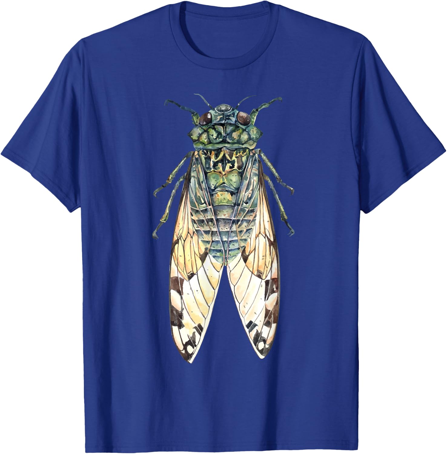 CICADA Insect Great Eastern Brood X USA 2024 Magicicada T-Shirt - T-Shirt | Royal