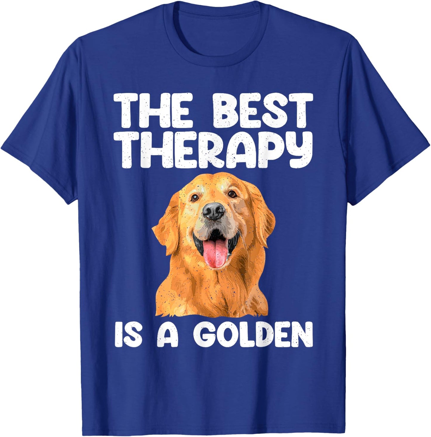 Golden Retriever Design Women Golden Retriever Lover T-Shirt - T-Shirt | Royal