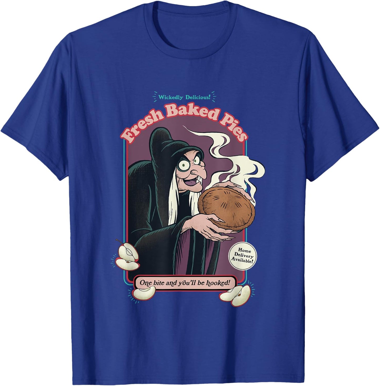 Disney Villains Evil Queen One Bite And You'll Be Hooked! T-Shirt - T-Shirt | Royal