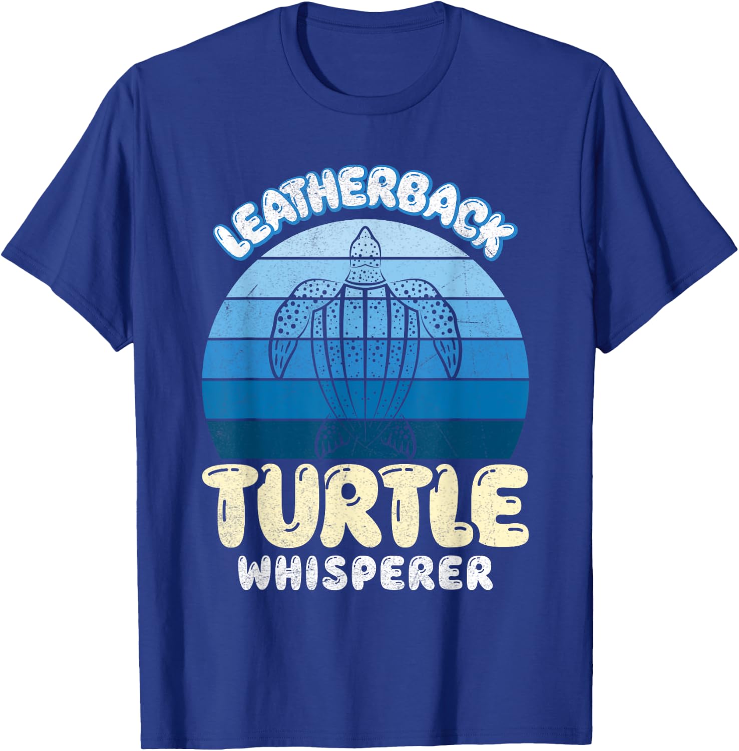 Leatherback Sea Turtle T-Shirt - T-Shirt | Royal