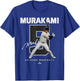 Number and Portrait Munetaka Murakami Chicago Baseball MLBPA T-Shirt - T-Shirt | Royal