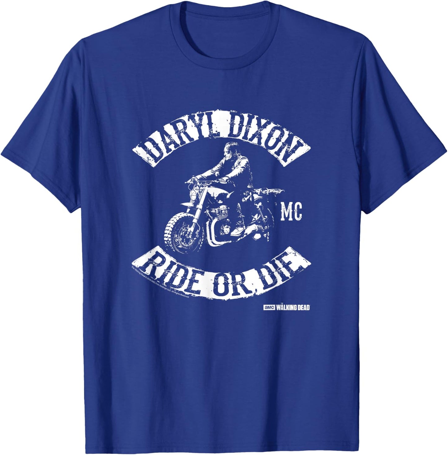 The Walking Dead Ride or Die T-Shirt - T-Shirt | Royal