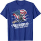 Airborne Paratrooper Military Soldier Parachute T-Shirt - T-Shirt | Royal