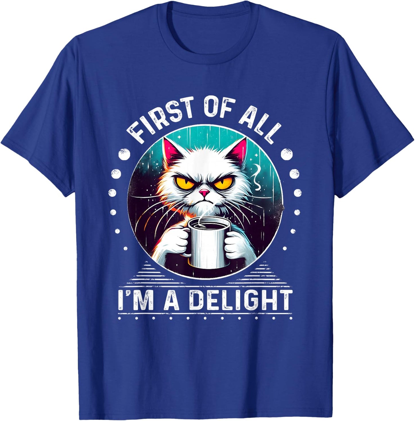First of all, I Am a Joy Sarcastic T-Shirt - T-Shirt | Royal