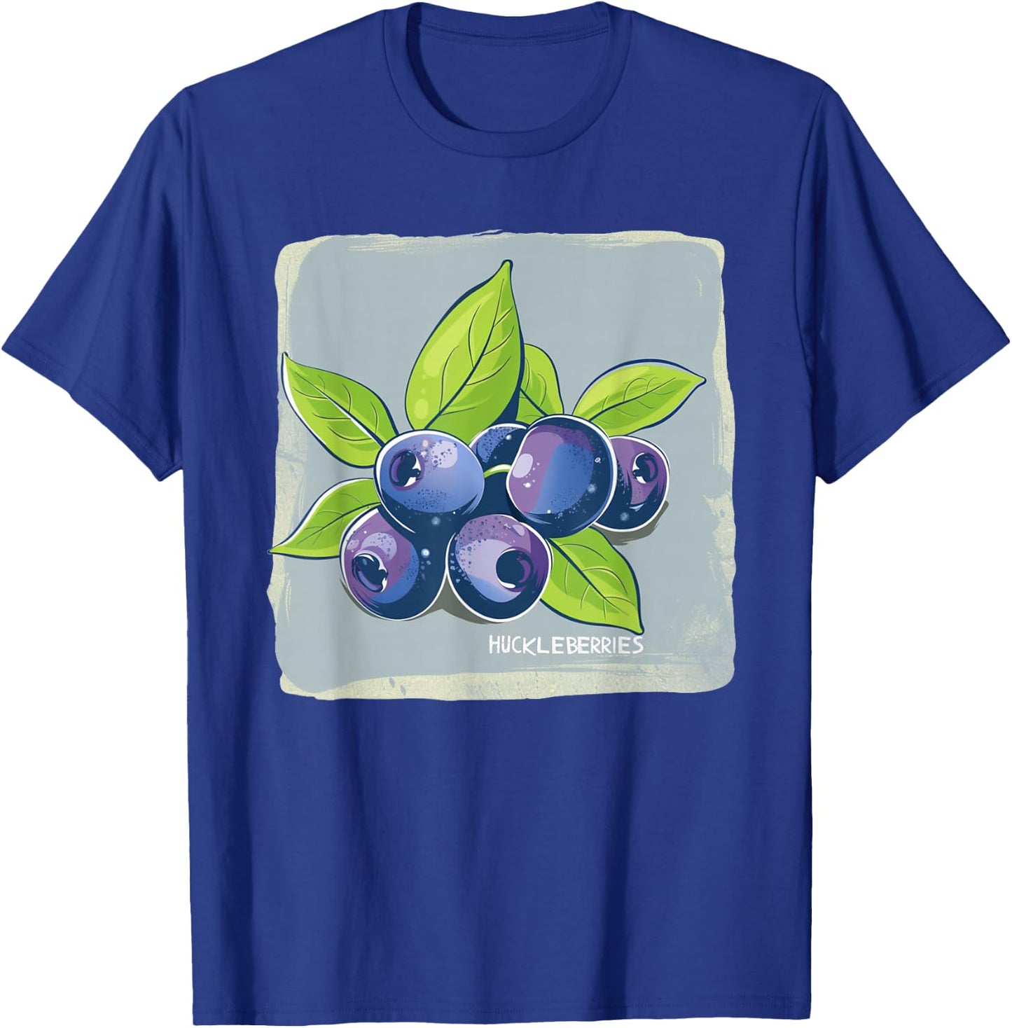 Cool Huckleberry Costume for Fruits Lovers T-Shirt - T-Shirt | Royal