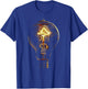 Light Bulb Motif Art Art Light Bulb T-Shirt - T-Shirt | Royal