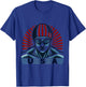 USA Swimmer Olympics Graphic Design T-Shirt - T-Shirt | Royal