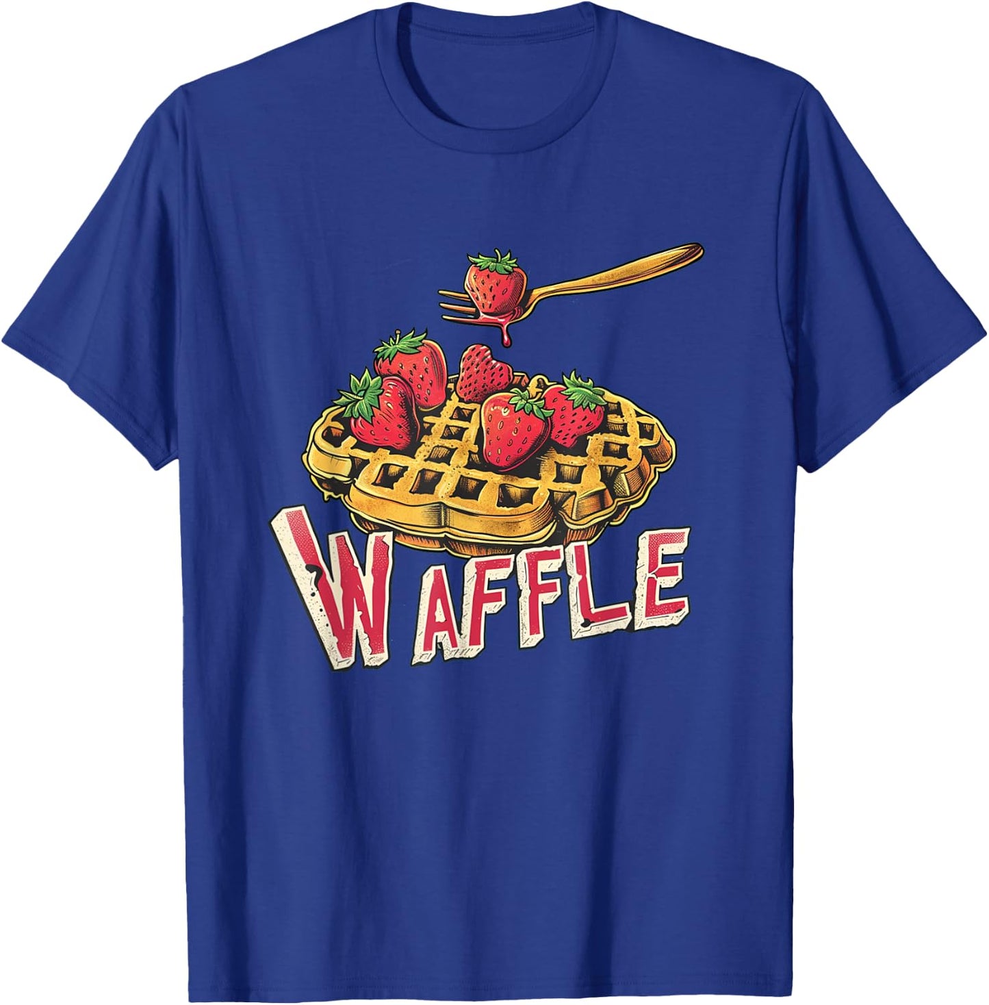 Strawberry Waffle Costume T-Shirt - T-Shirt | Royal