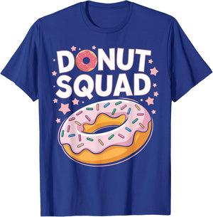 Donut Squad Shirt Doughnut Squad Kids Men Women Donut Lover T-Shirt - T-Shirt | Royal