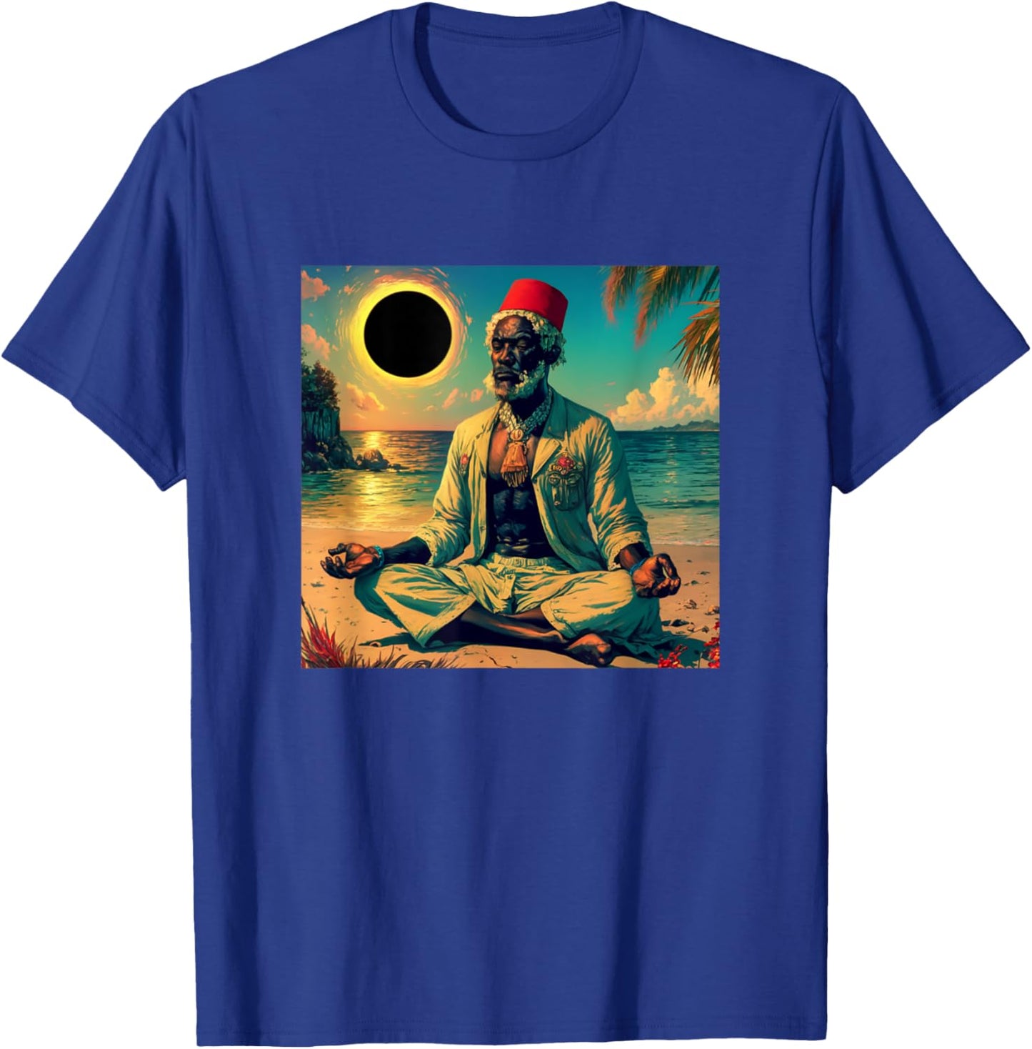 Moslim Moorish King - Moorish American God Body Of Melanin T-Shirt - T-Shirt | Royal