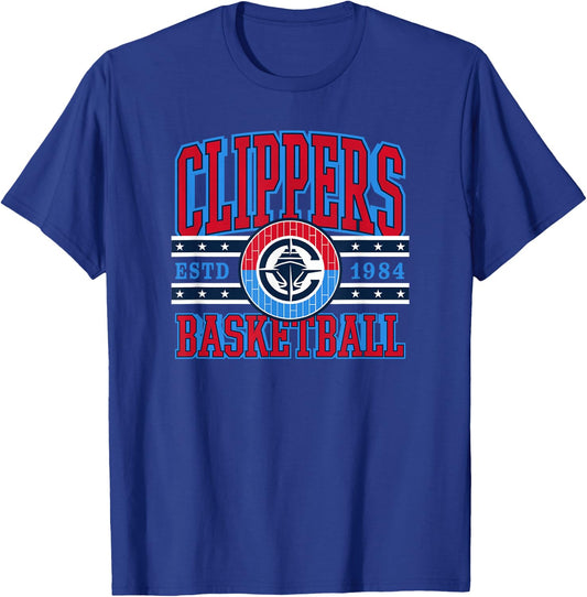NBA Los Angeles Clippers Courtside T-Shirt - T-Shirt | Royal