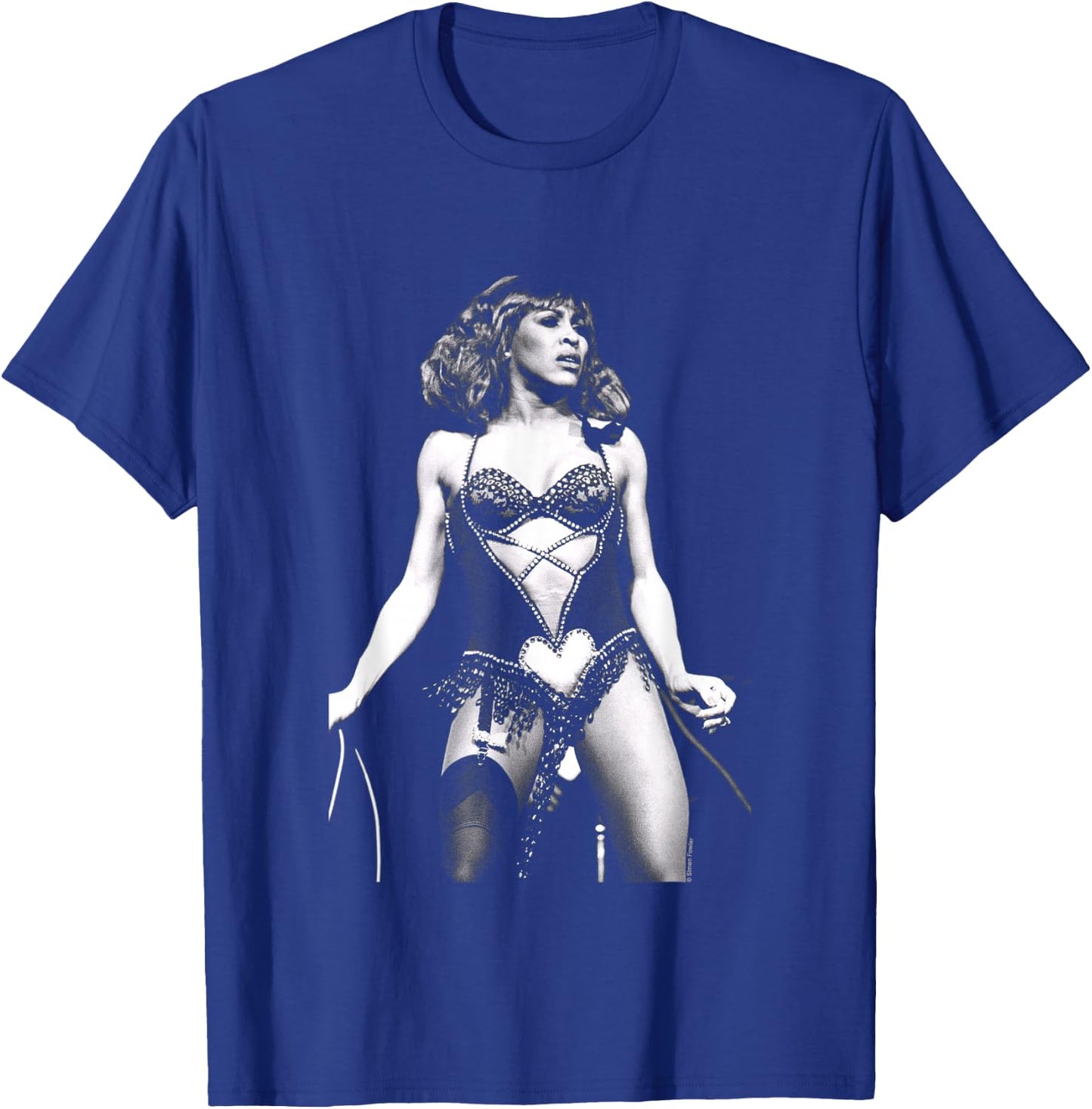 Tina Turner Live In London 1978 By Simon Fowler T-Shirt - T-Shirt | Royal