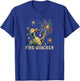 Funny Fireworks with Goose Duck - Fire Quacker T-Shirt - T-Shirt | Royal