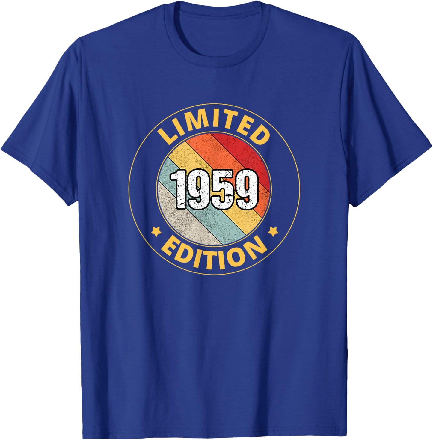 1959 Birthday T-Shirt - T-Shirt | Royal