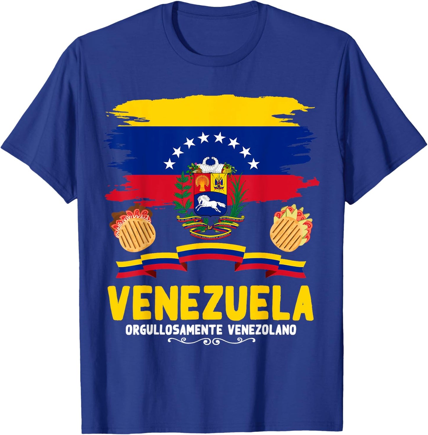 Venezuela Flag Outfit Idea For Kids & Venezuelan Flag T-Shirt - T-Shirt | Royal
