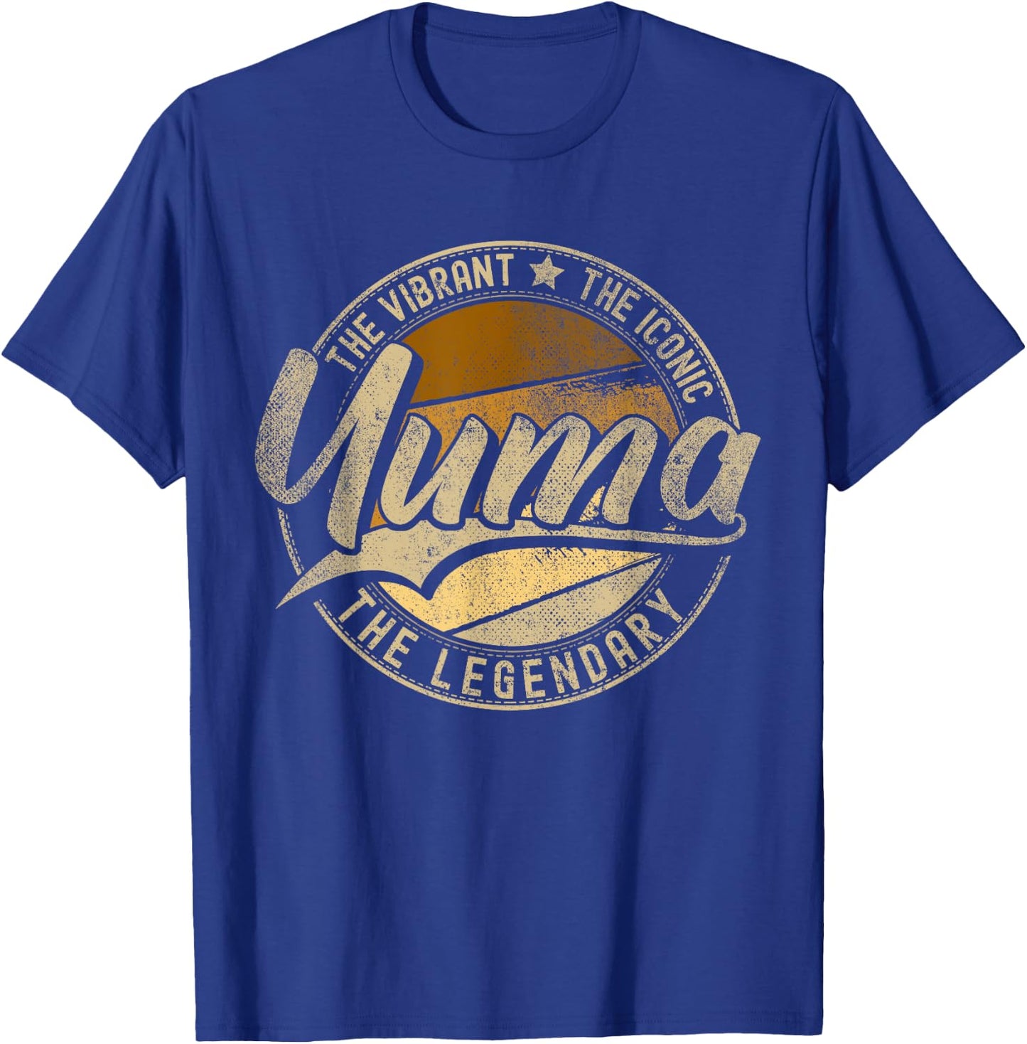 Yuma AZ | Arizona | Vintage Distressed T-Shirt - T-Shirt | Royal