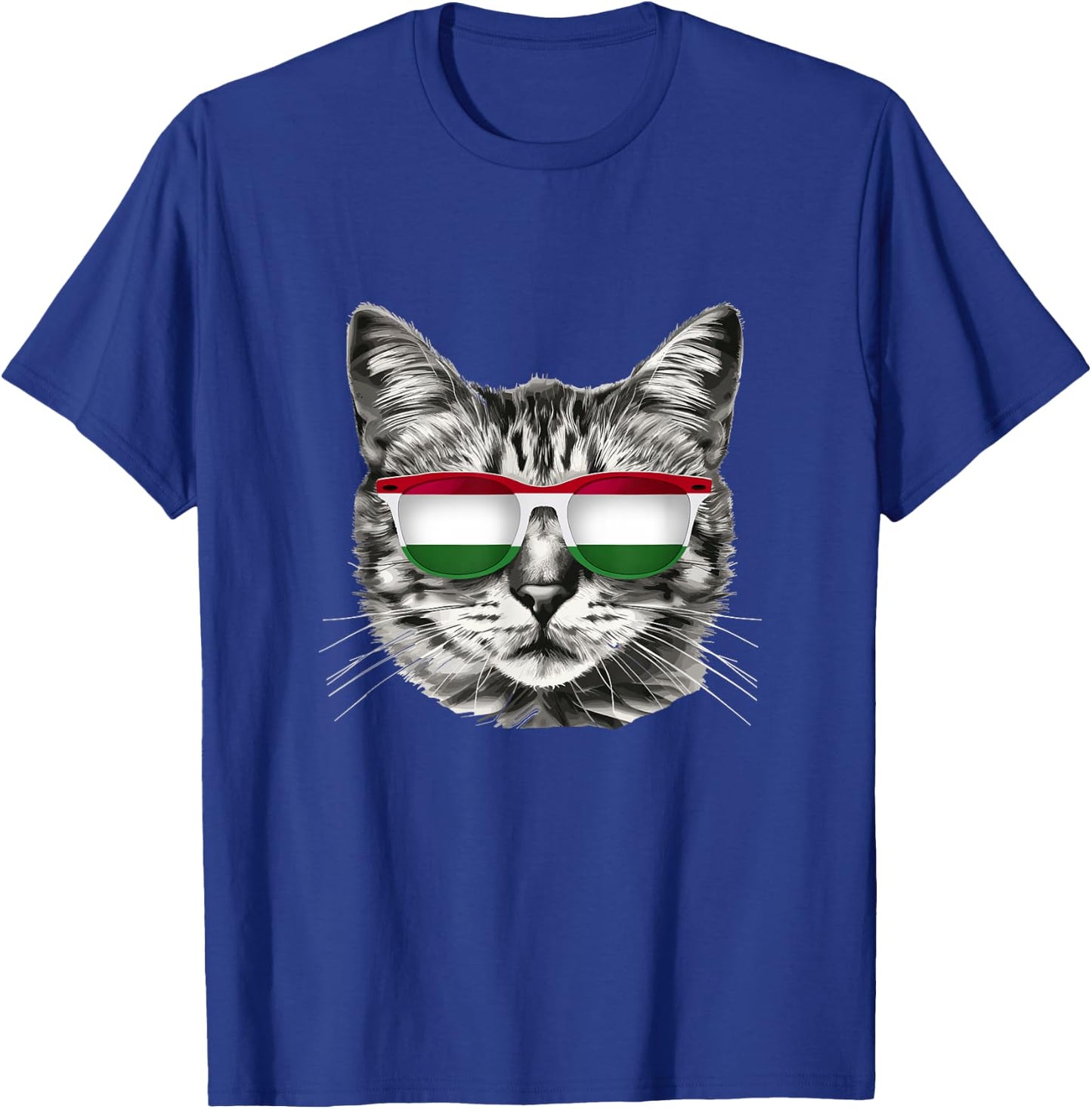 Hungarian Flag Cat Owner Souvenirs Products Kitten Hungary T-Shirt - T-Shirt | Royal