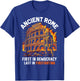 Ancient Rome First in Democracy Last in Firefighting Roman T-Shirt - T-Shirt | Royal