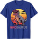 NinoSaurus Dino Dinosaur Nino-Saurus T-Rex Funny Trex T-Shirt - T-Shirt | Royal