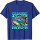 Kids Whale Splashing Into 6 Year Old 6th Birthday Boy T-Shirt - T-Shirt | Royal
