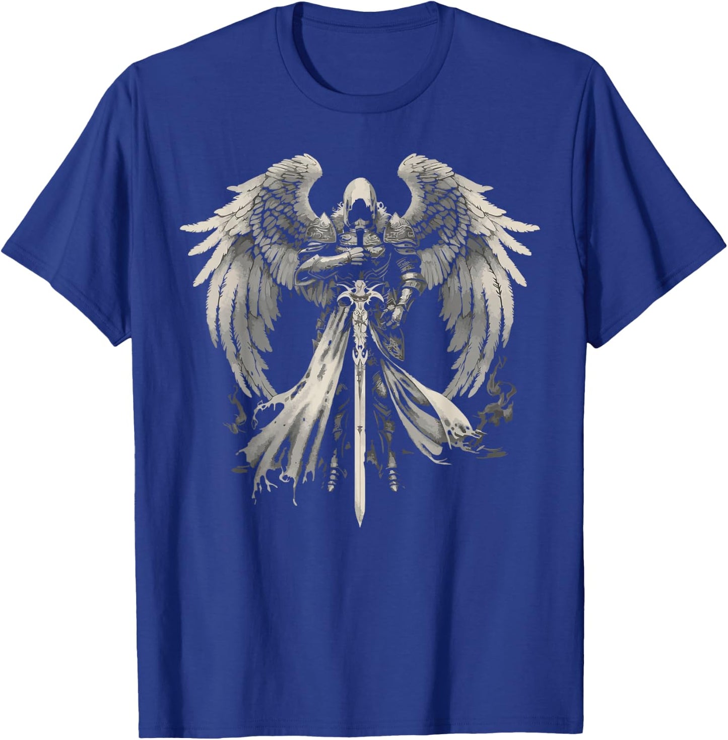 Archangel Gabriel Catholic Christianity Guardian Angel T-Shirt - T-Shirt | Royal