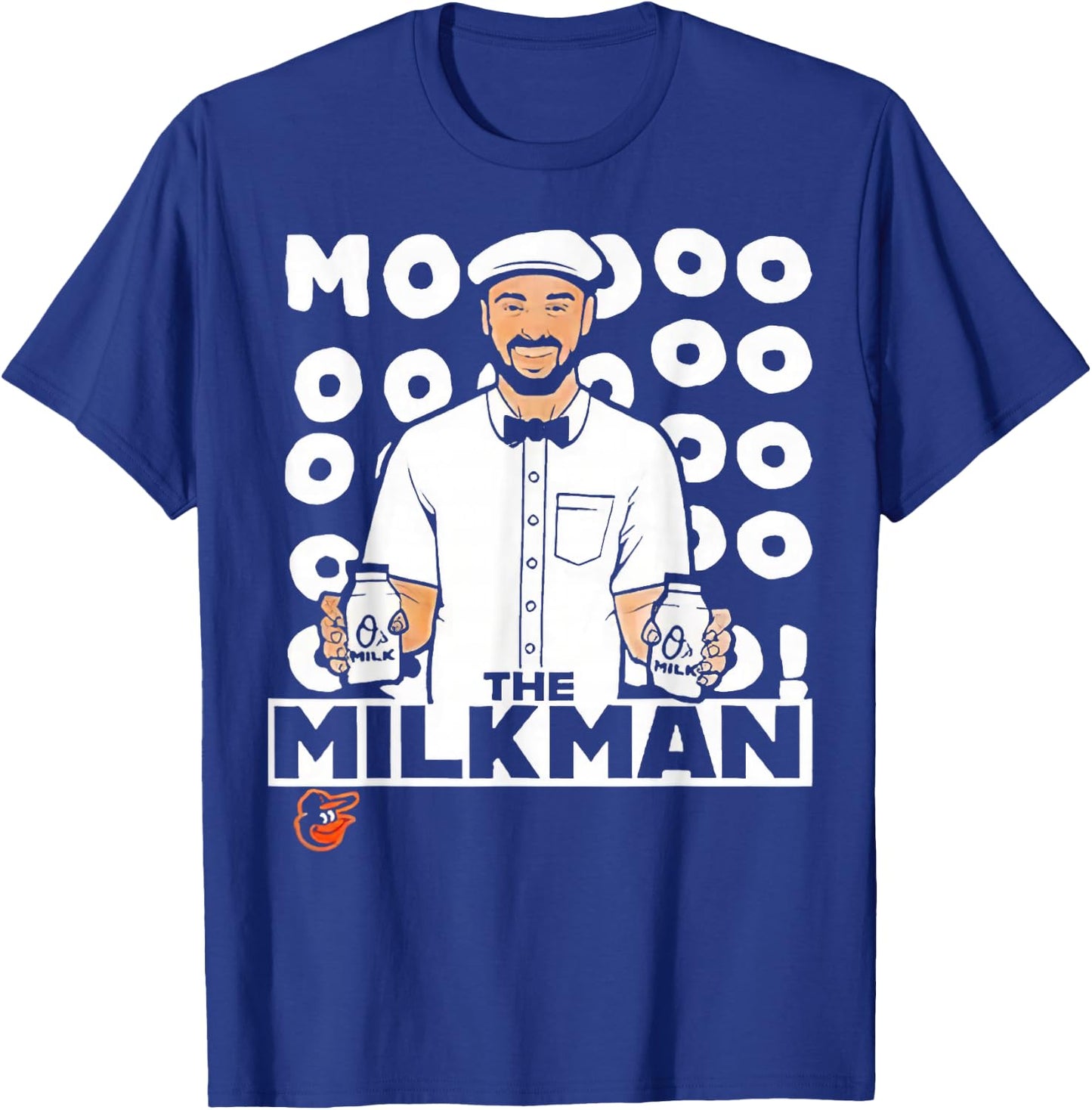 Cowser Moooo The Milkman T-Shirt - T-Shirt | Royal