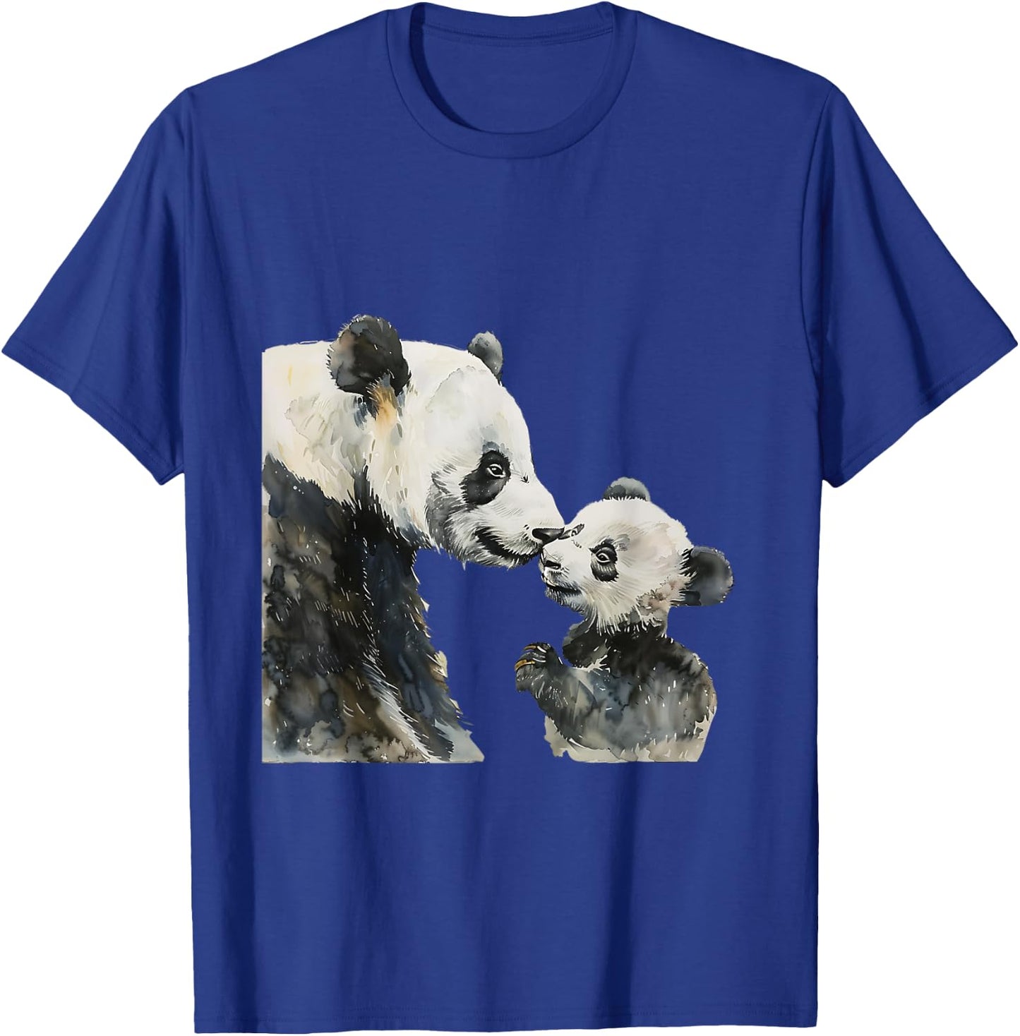 Mama Panda New Mom Mommy For Mothers Day T-Shirt - T-Shirt | Royal