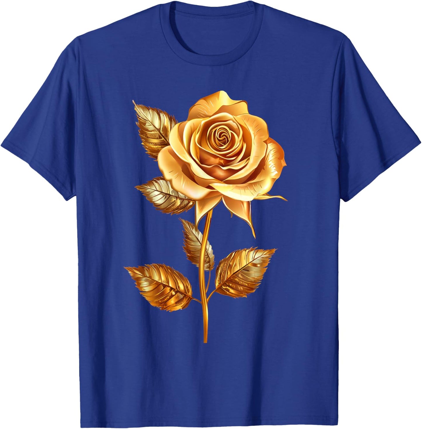 Rose Graphic T-Shirt - T-Shirt | Royal