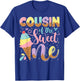 Cousin Of The Sweet One Ice Cream 1St Birthday Party T-Shirt - T-Shirt | Royal