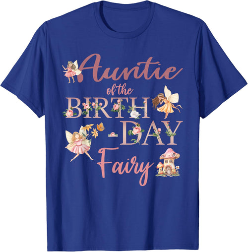 Auntie Of The Birthday Fairy First Birthday Family Matching