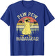 Chicks Pew Pew Madafakas Funny Vintage Chick Lover Gifts Fun T-Shirt - T-Shirt | Royal
