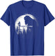 Respect The Locals Bigfoot Nature Wildlife T-Shirt - T-Shirt | Royal