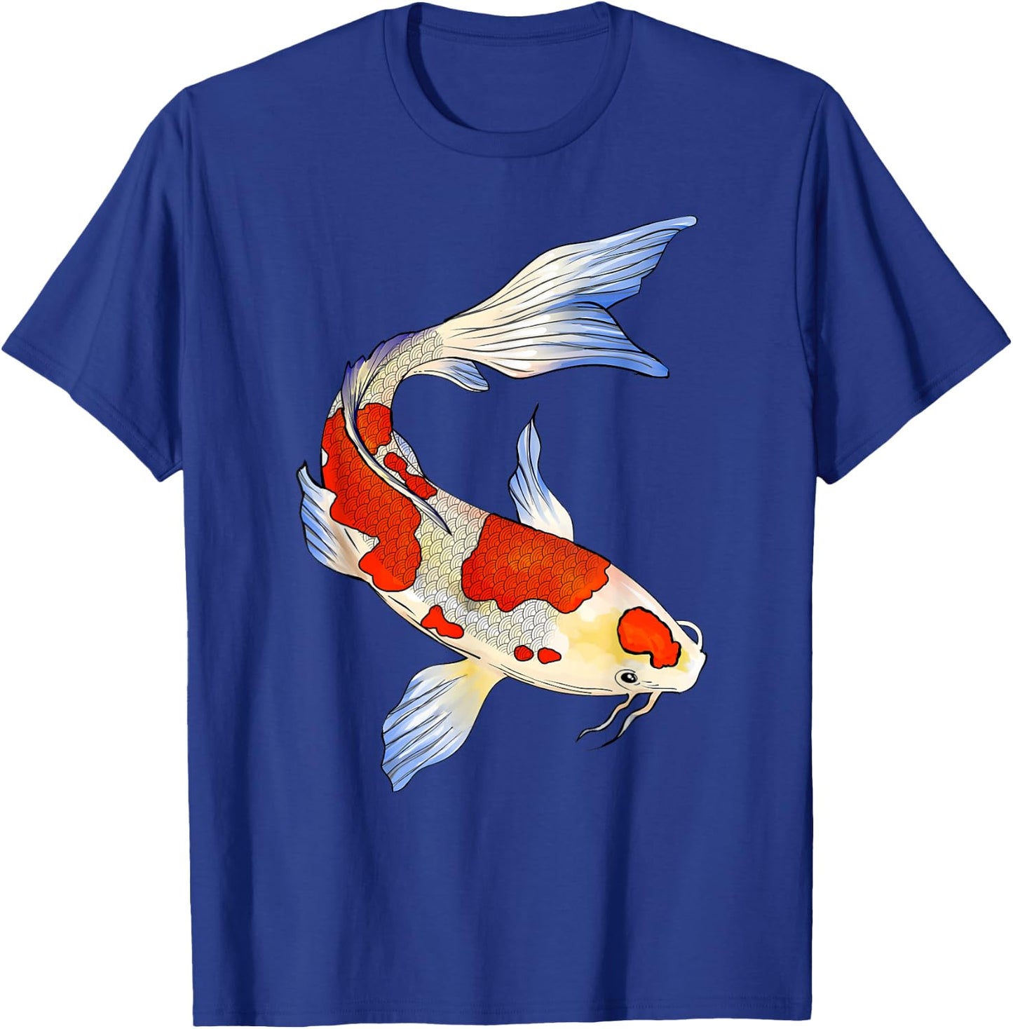 Koi Fish Funny Japanese Chinese Carp Breeder Men Women Gifts T-Shirt - T-Shirt | Royal