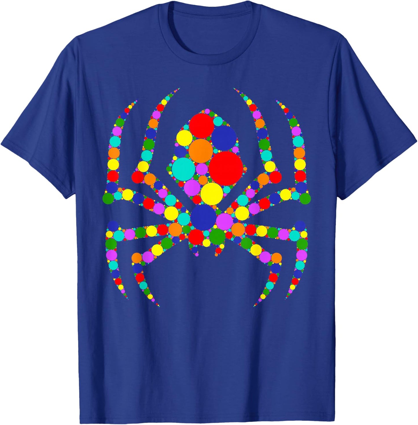 Funny Spider Polka Dots Happy Dot Day Spider Lovers Kids T-Shirt - T-Shirt | Royal
