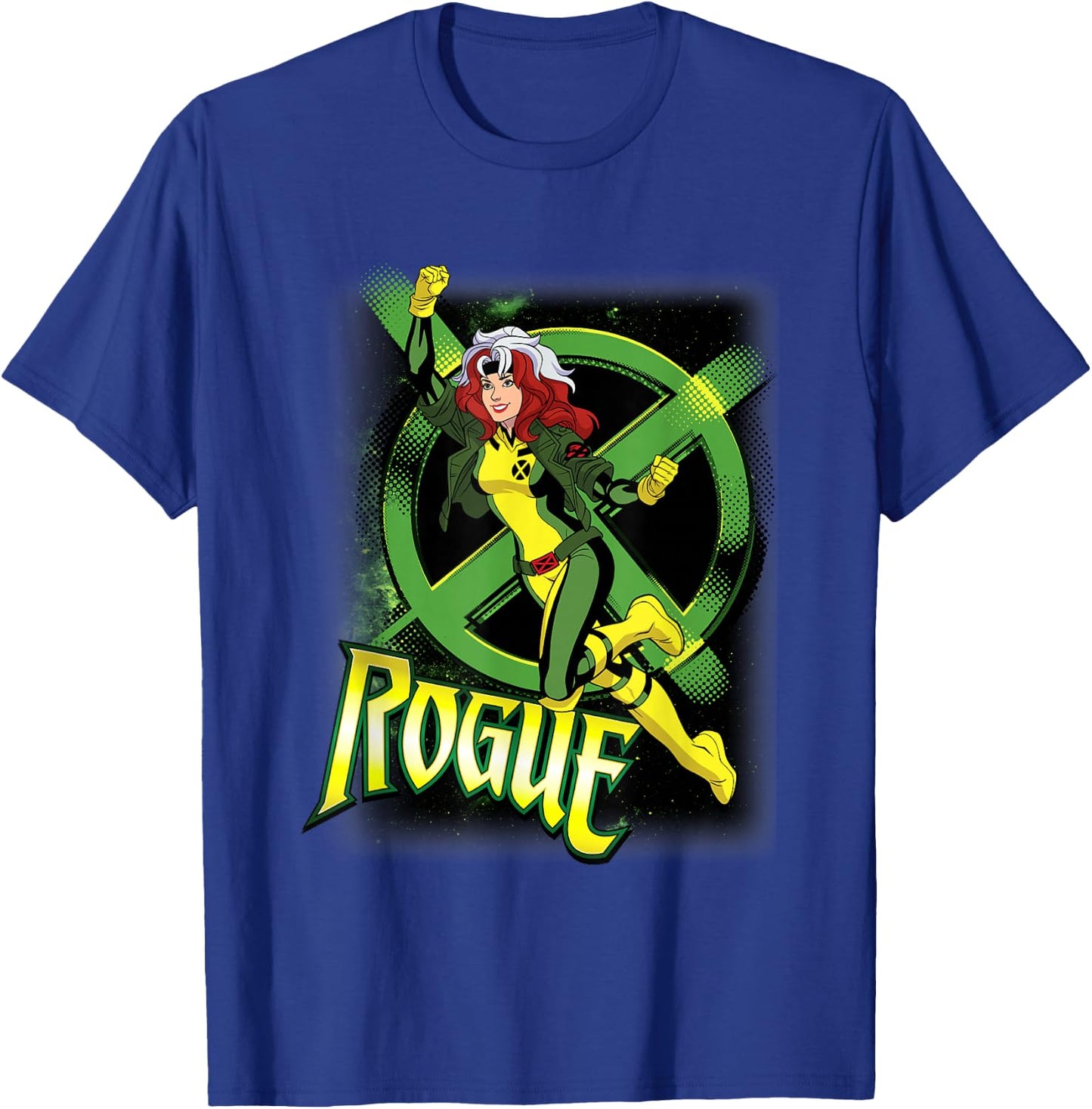 Marvel X-Men Rogue Taking Flight Epic Shot T-Shirt - T-Shirt | Royal
