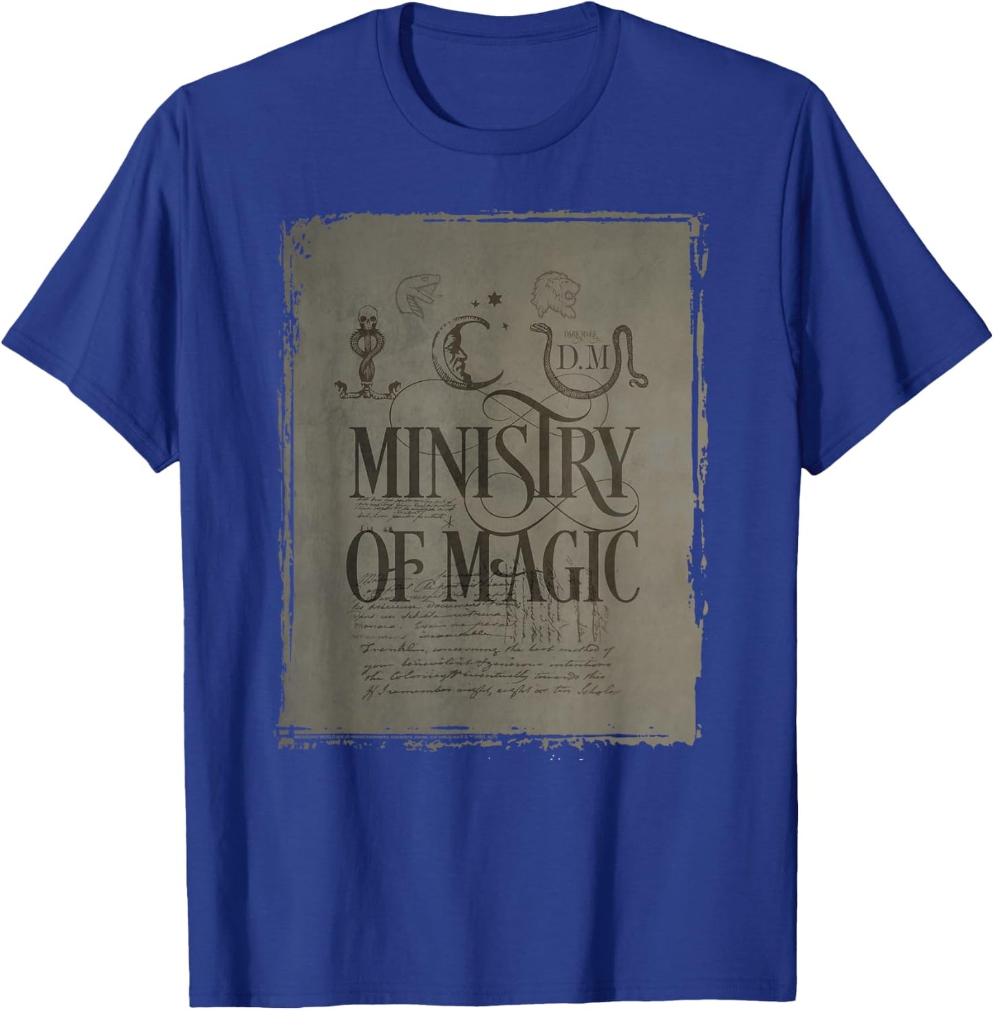 Harry Potter Ministry of Magic Parchment T-Shirt - T-Shirt | Royal