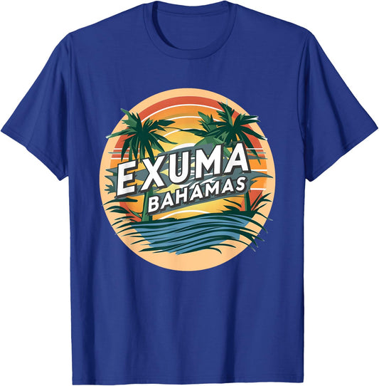 Exuma Bahamas T-Shirt - T-Shirt | Royal