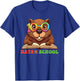 Funny Beaver 100th Day Of School Teacher Kids T-Shirt - T-Shirt | Royal