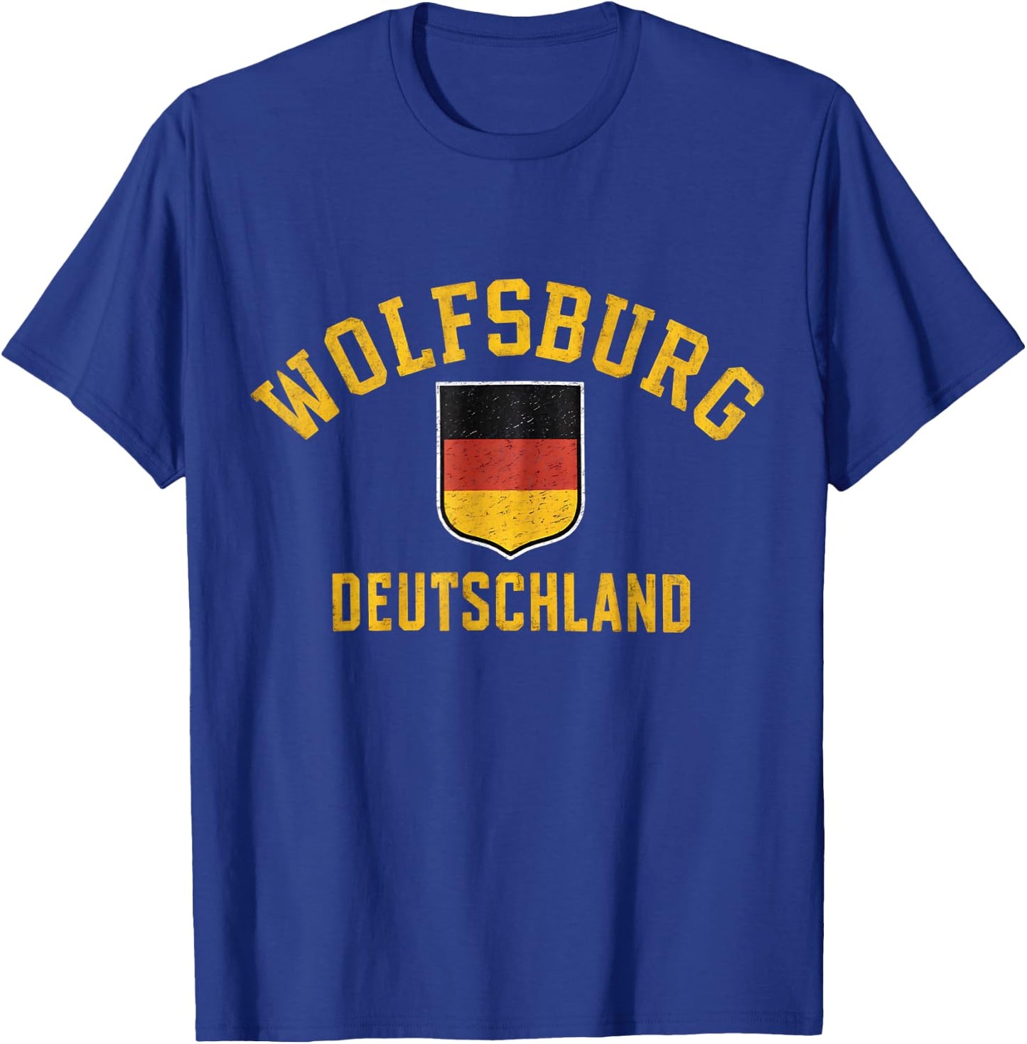 Castle Wolfsburg Germany Deutschland Crest Coat Arms Emblem T-Shirt - T-Shirt | Royal