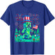 US Flag 4th of July Gamer Pixel Gaming Patriotic Boys Kids T-Shirt - T-Shirt | Royal