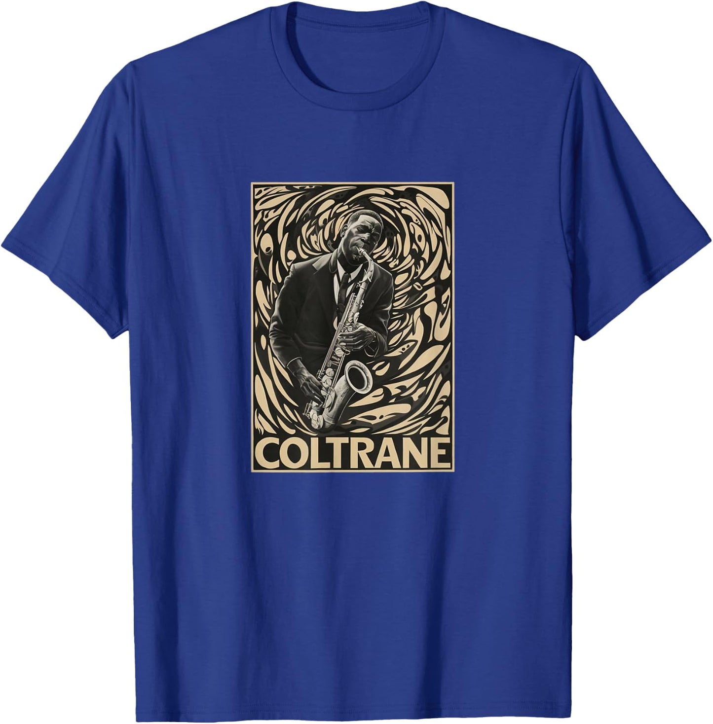 Yes, I Speak Coltrane - Jazz Music Lover T-Shirt - T-Shirt | Royal