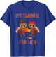Thankful Funny Matching Him Her Thanksgiving Couple T-Shirt - T-Shirt | Royal