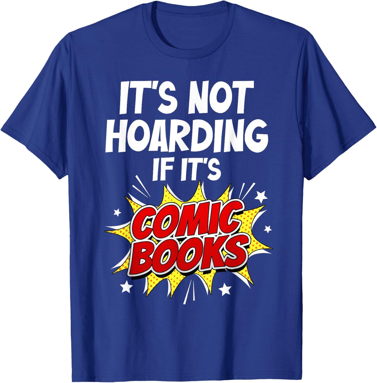 Best Comic Book Design Women Comic Book Collector T-Shirt - T-Shirt | Royal