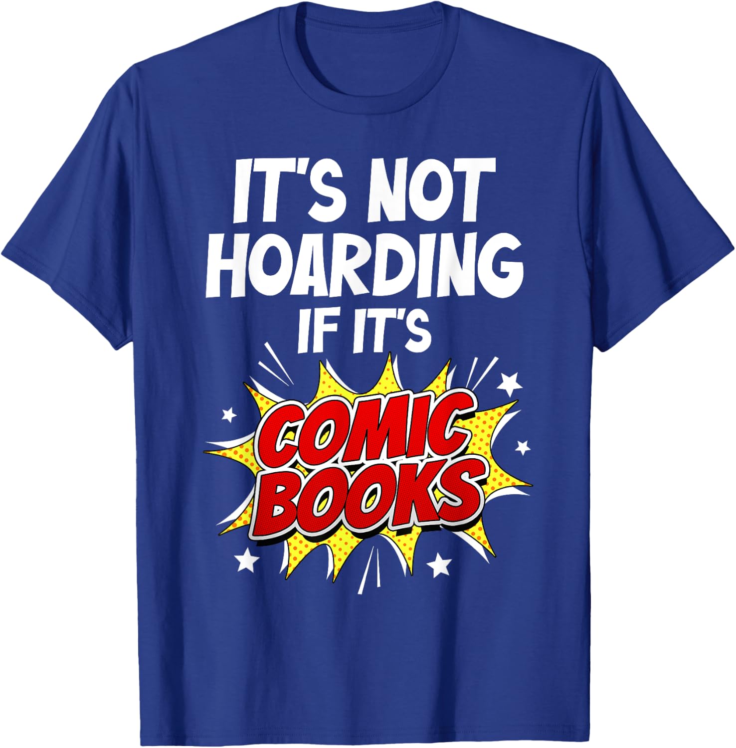 Best Comic Book Design Women Comic Book Collector T-Shirt - T-Shirt | Royal