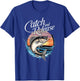 Catch and Release Fish Sunset Fishing T-Shirt - T-Shirt | Royal