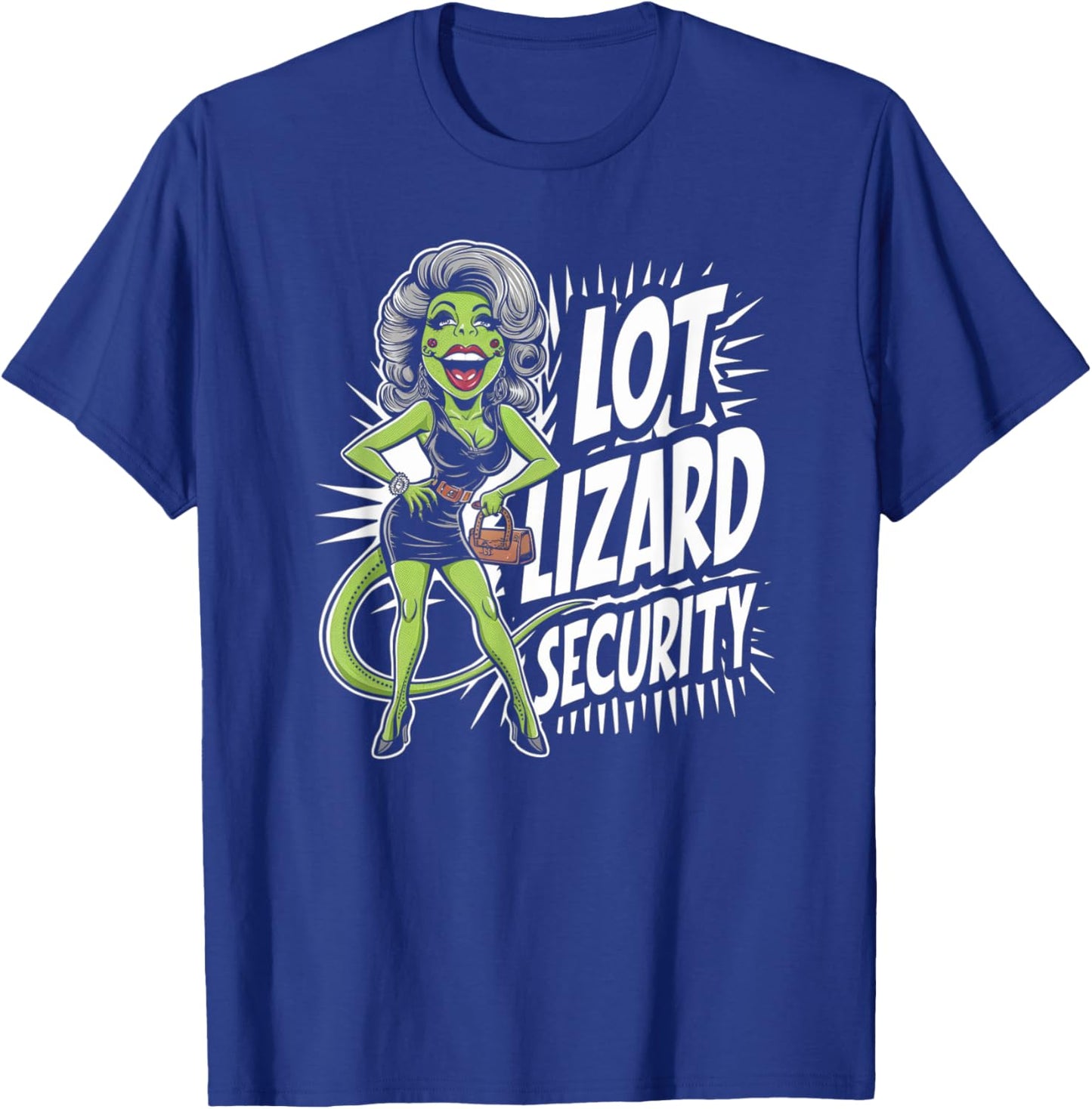 Lot Lizard Security T-Shirt - T-Shirt | Royal