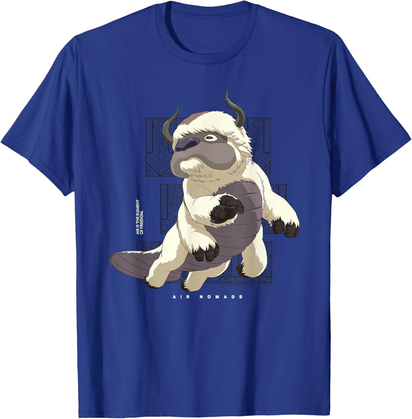 Avatar The Last Airbender Appa Flying Bison Air Nomads T-Shirt - T-Shirt | Royal