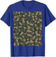 Jigsaw Puzzle Lover Pieces Camo Pattern Puzzler WOODLAND T-Shirt - T-Shirt | Royal