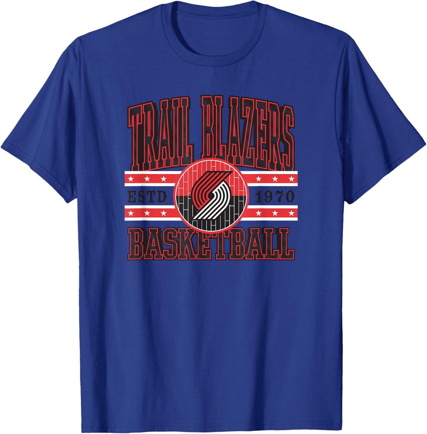 NBA Portland Trail Blazers Courtside T-Shirt - T-Shirt | Royal